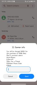 MTN data plan