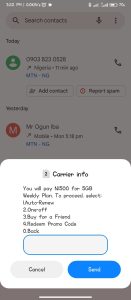 MTN data plan
